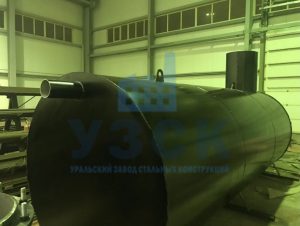 Резервуар горизонтальный стальной наземный в Ярославле