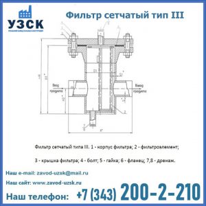 Фильтр сетчатый ФС по Т-ММ-11-2003 в Ярославле