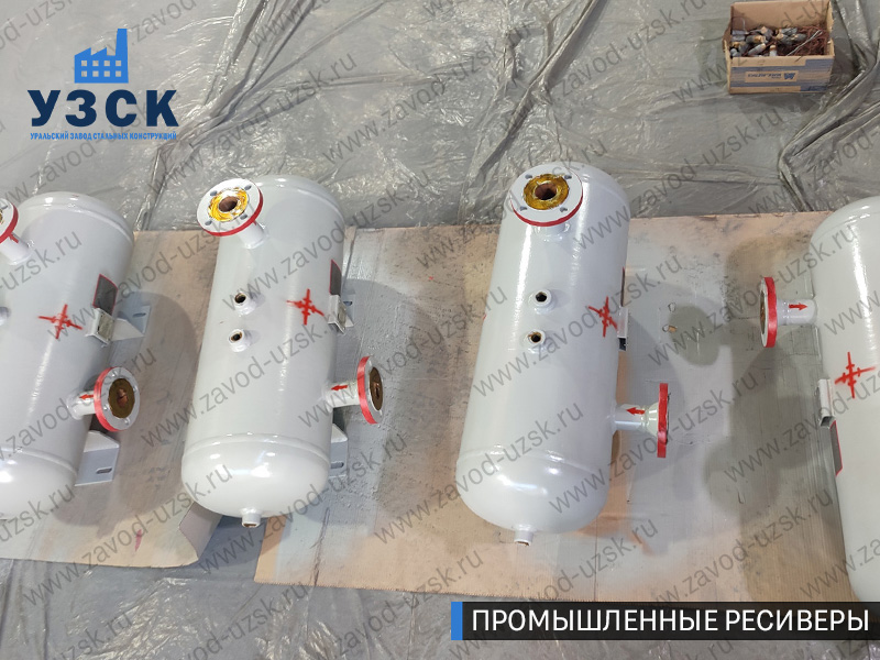 фотография емкостных ресиверов газа Ярославль