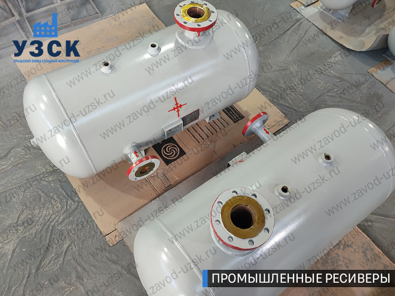 фотография промышленных ресиверовдля газа Ярославль